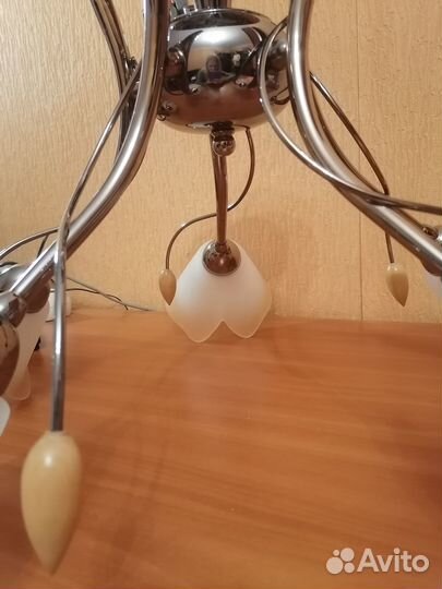 Люстра потолочная бу