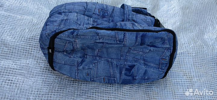 Переноска для кошек, голубая