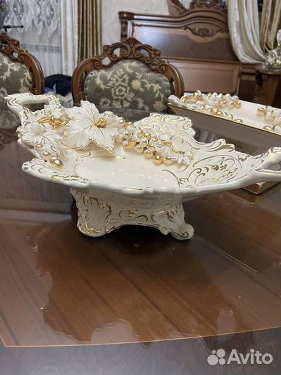 Ваза для фруктов фарфор