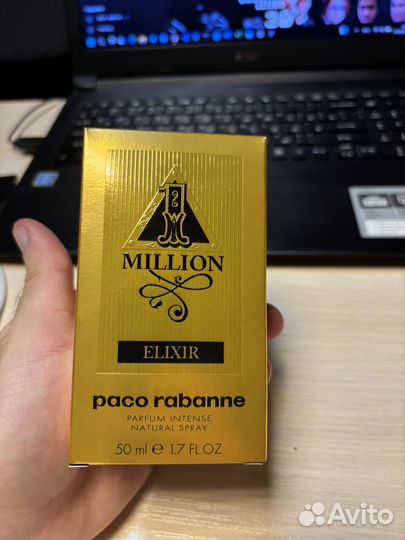 Paco rabanne 1 million elixir 50 ml (оригинал)