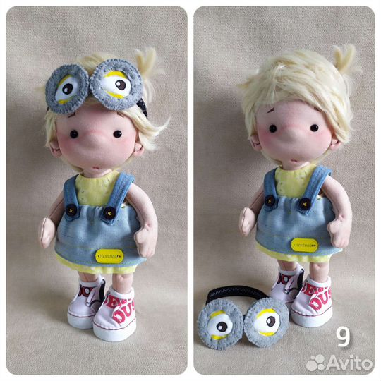 Интерьерная кукла ручной работы