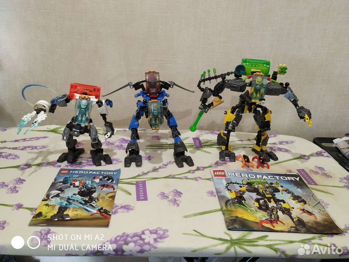 Lego bionicle, hero factory