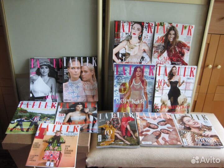 Журналы Vogue, Tatler, InStyle, Collezioni и др