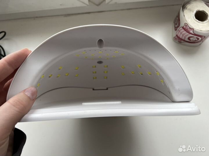 Led/UV лампа, набор для маникюра