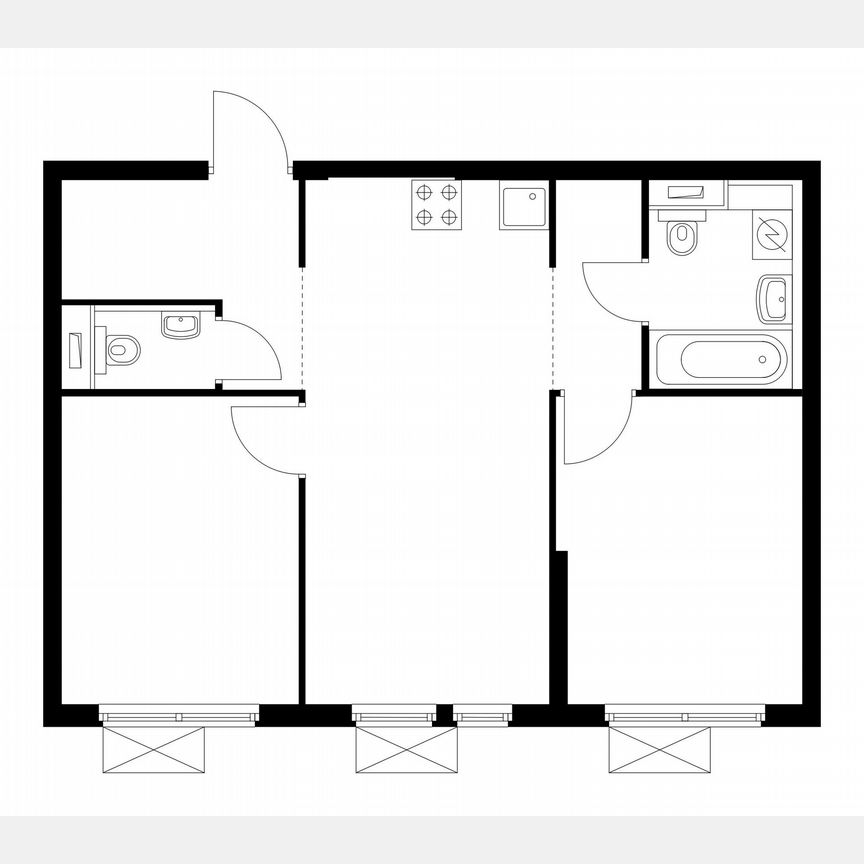 2-к. квартира, 48,8 м², 29/33 эт.