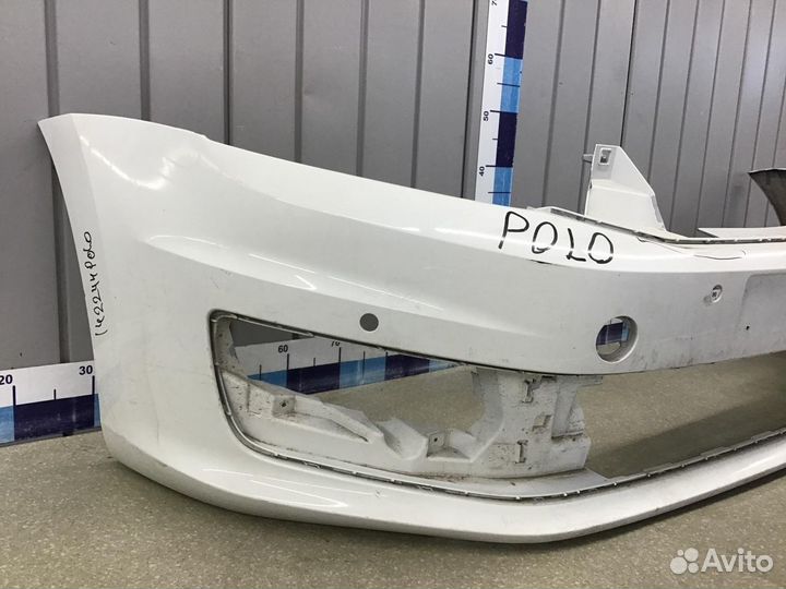 Бампер передний VW Polo (Sed RUS) 2011-2020