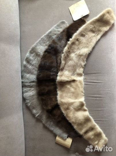 Воротник из норки