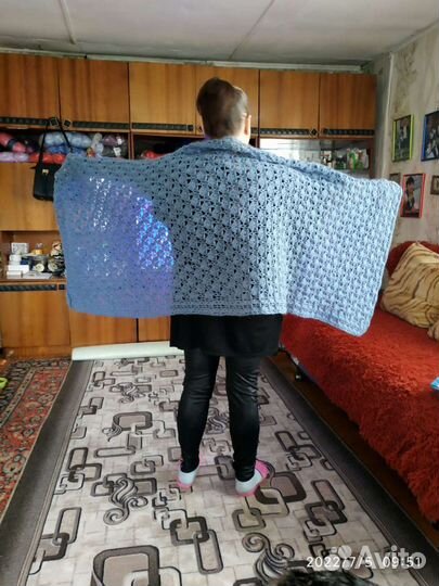 Палантин из ангоры