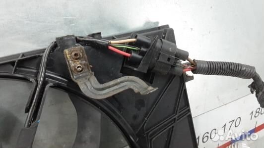 Вентилятор радиатора skoda octavia A5 (SSE13KE01)