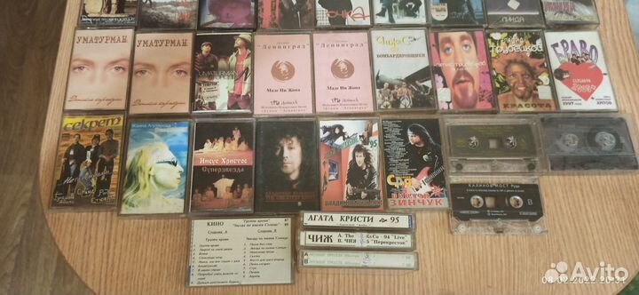 Кассеты лицензионные (Русская рок-музыка)