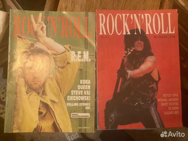Журналы рок разные