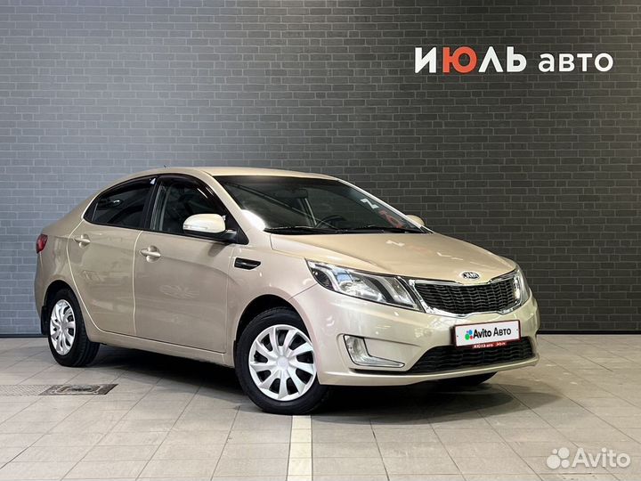 Kia Rio 1.6 МТ, 2013, 193 000 км