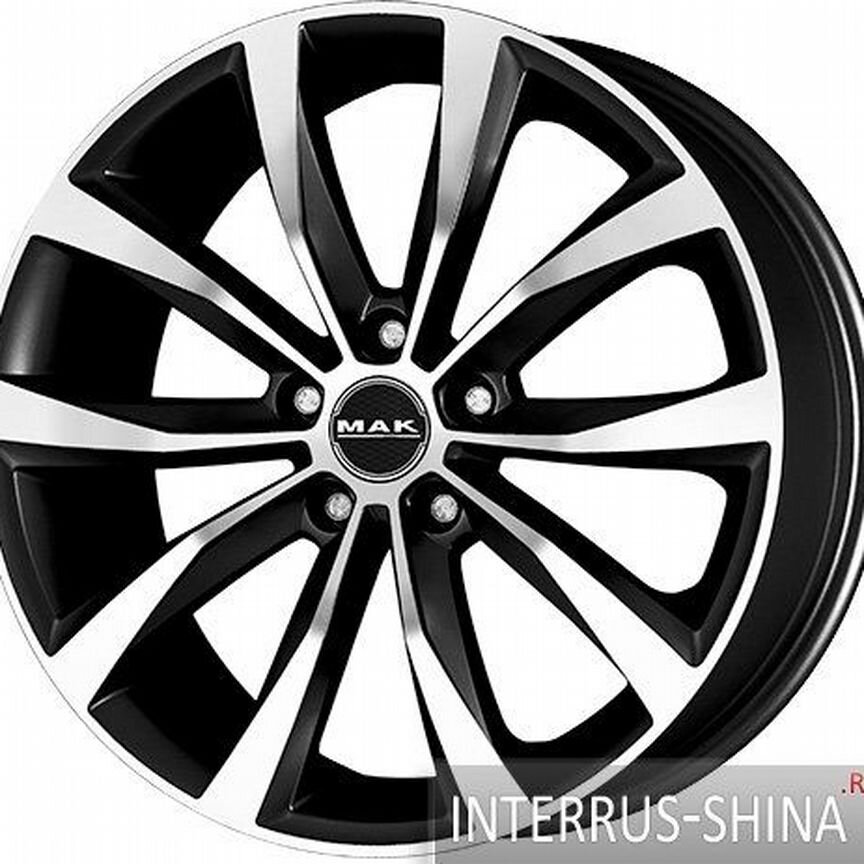 Диски Mak Wolf 7.5x17 5x108 ET45 D72.1 Black Mirror