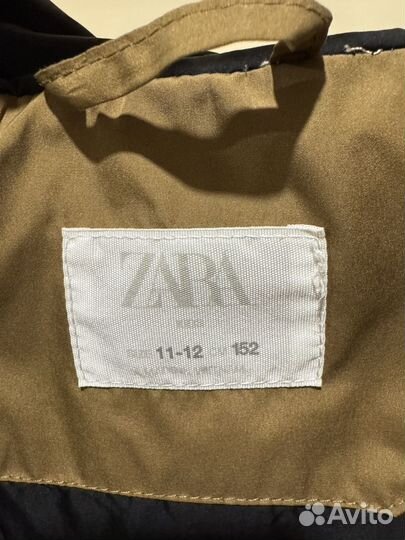 Пуховик на мальчика 152 Zara