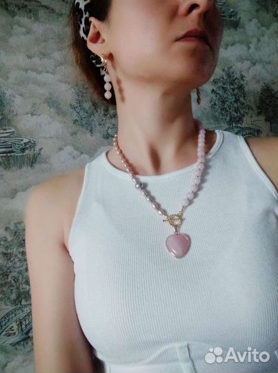 Украшения ручной работы с натуральными камнями