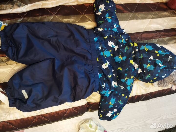 Зимний комбинезон 74р для мальчика