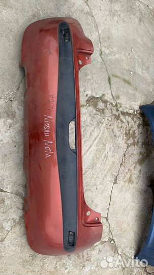 Задний бампер Nissan Note E11