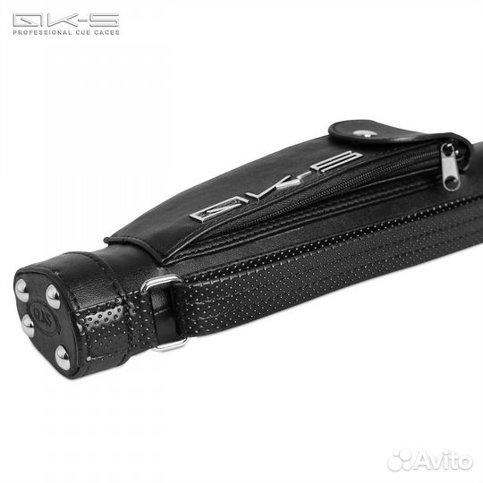 Чехол QK-S для кия двухсоставного (тубус) чёрный