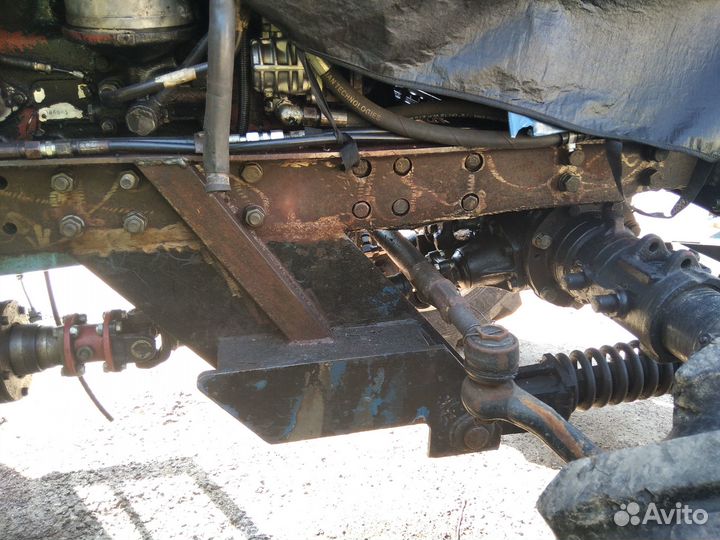 Гидроповоротный отвал на мтз