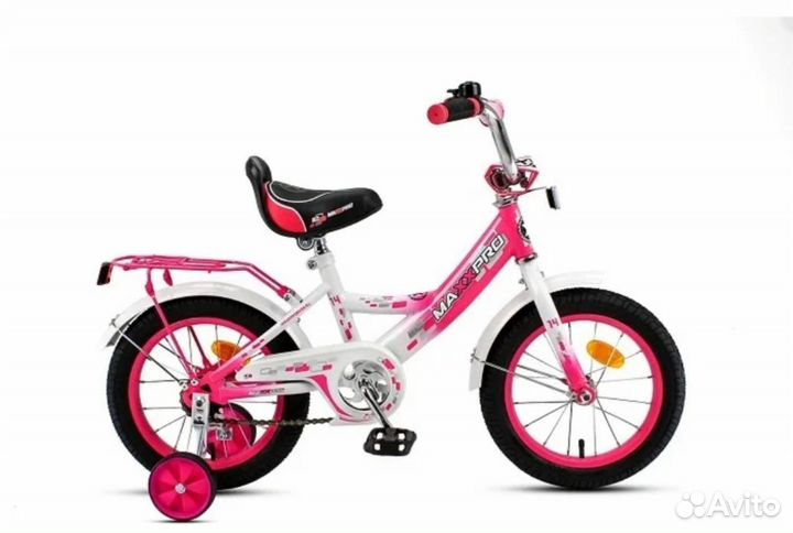 Четырехколесный велосипед для девочки