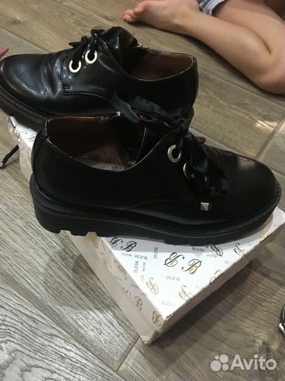Ботинки туфли