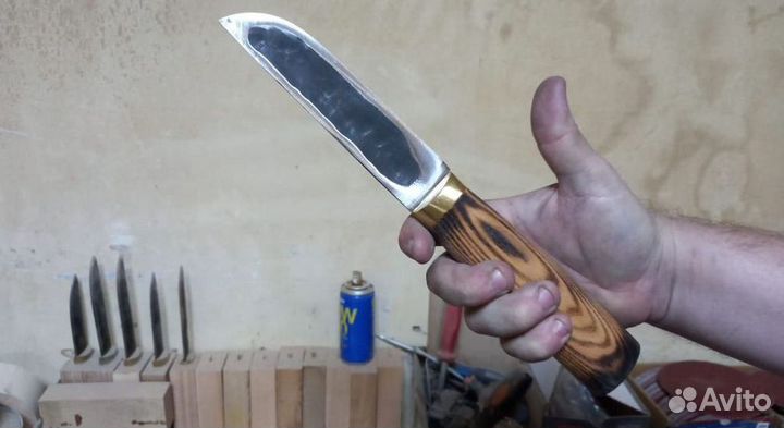 Нож кованый из х12мф