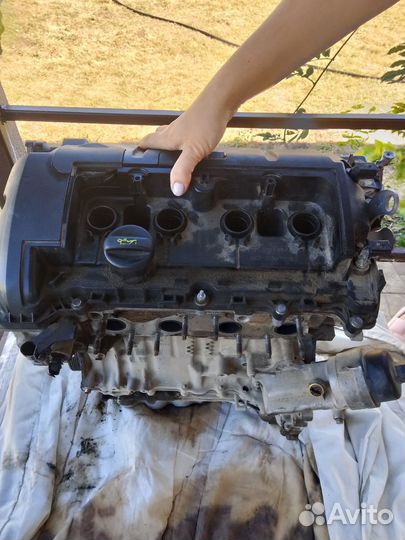 Мотор Ситроен С4 еп6 евро 5, F01 1,6.120лош