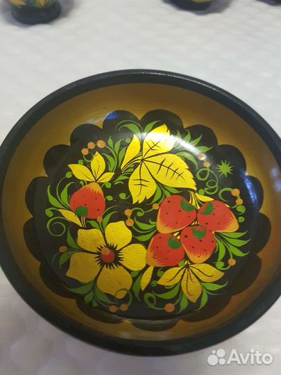 Посуда хохлома