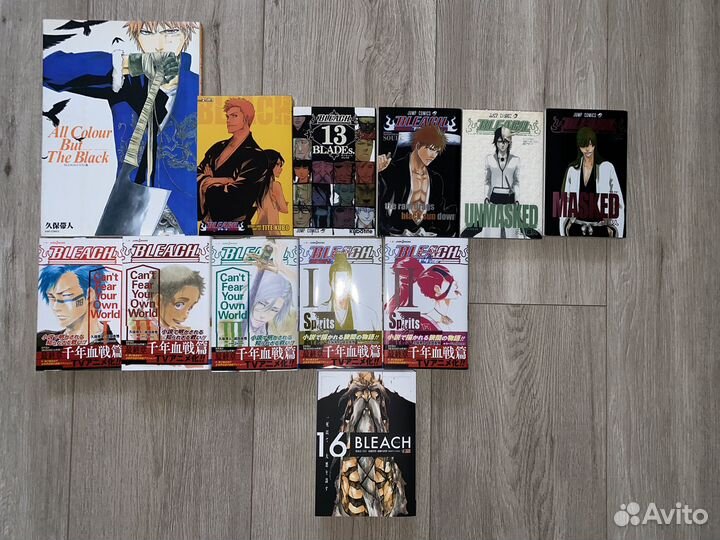 Манга Bleach 1-74 тома