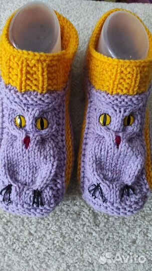 Носки вязаные ручной работы женские