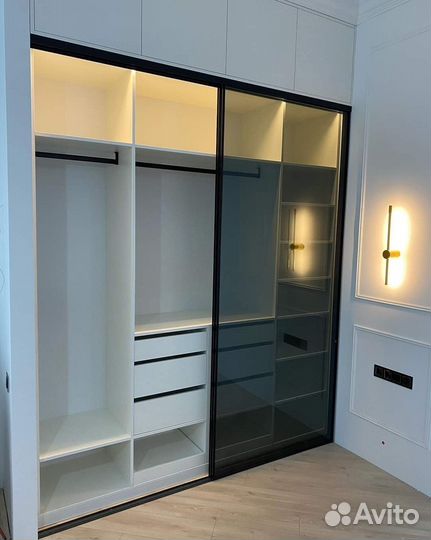Шкаф купе на заказ с монтажом