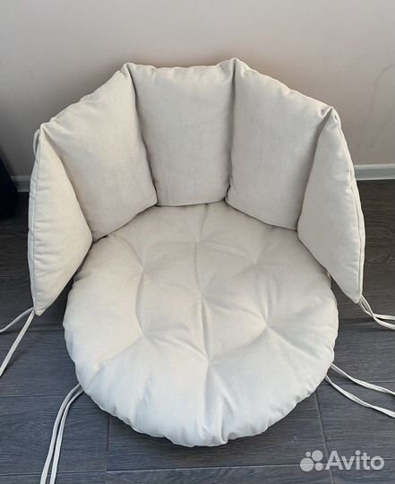 Подушка со спинкой на качели
