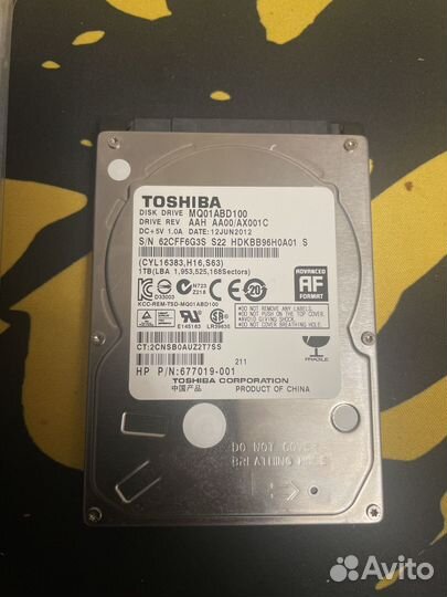 Жесткий диск hdd 1 тб