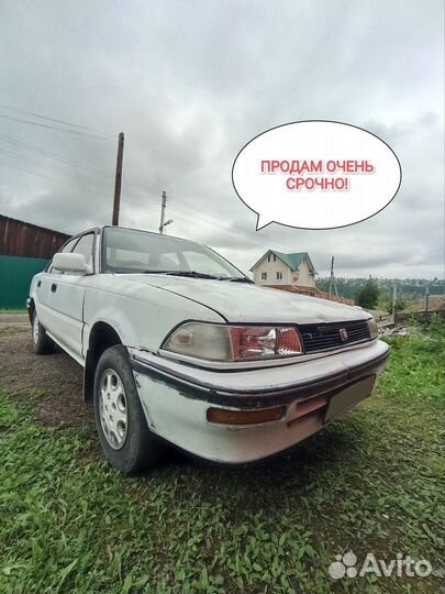 Toyota Corolla 1.6 МТ, 1988, 318 000 км