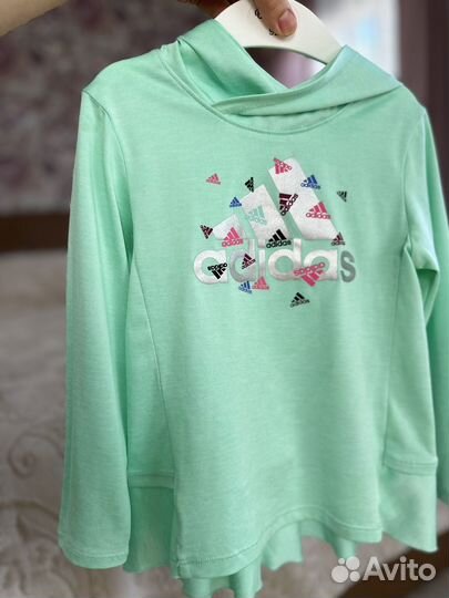 Туника для девочки adidas 98 104