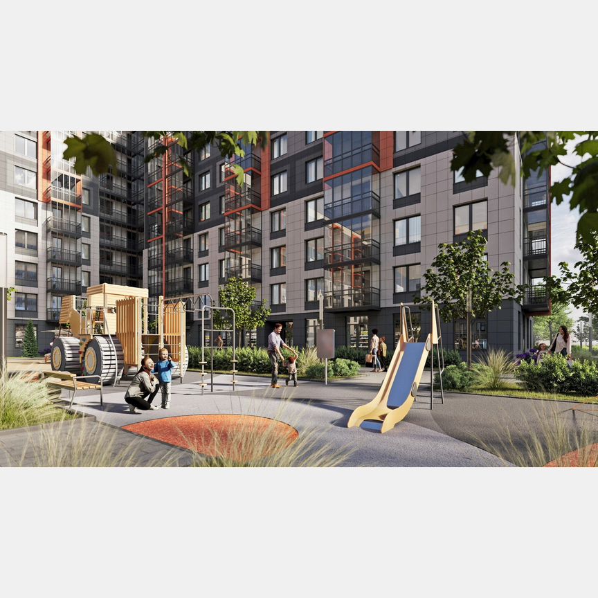 1-к. квартира, 41,4 м², 8/9 эт.