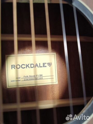 Акустическая гитара бу Rockdale