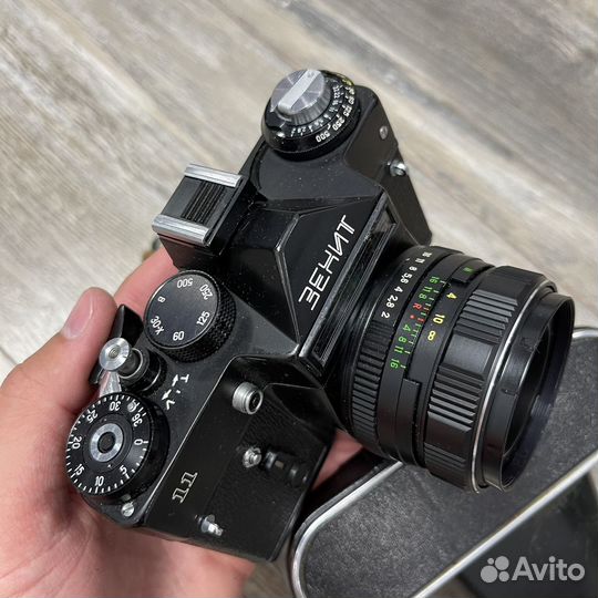 Плёночный фотоаппарат Зенит 11 Гелиос 44м-4