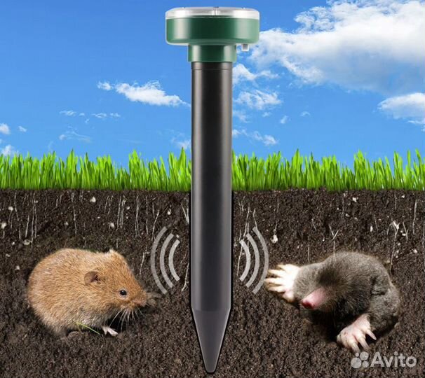 Отпугиватель кротов Новый