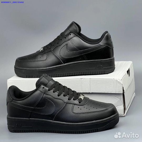 Nike Air Force 1 Black (Арт.85432)