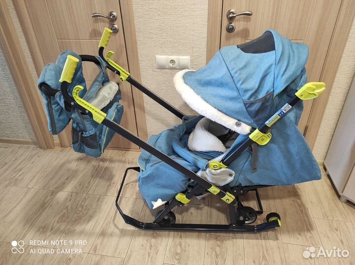 Санки коляска ника 7-8К