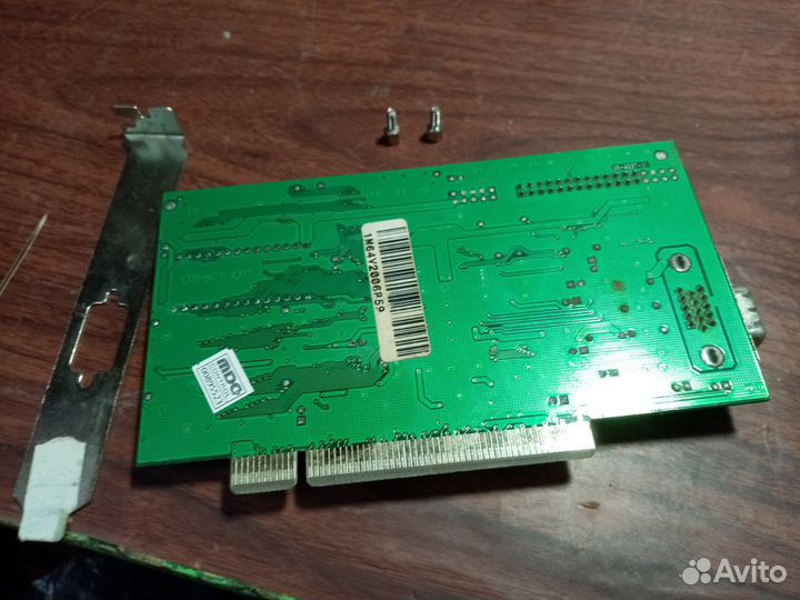 Ретро видеокарта PCI
