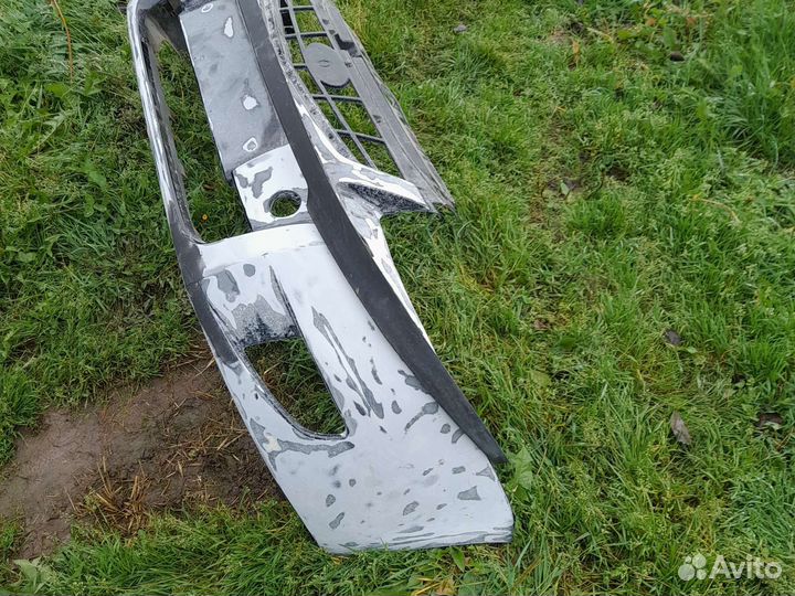 Передний бампер priora 2 с нижней губой