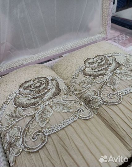 Махровые полотенца Турция 50/90, 70/140 - 2 шт