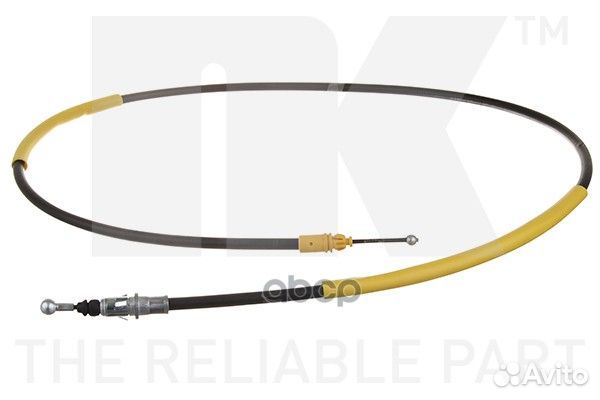 Трос тормозной правый Renault Trafic II, Nissan