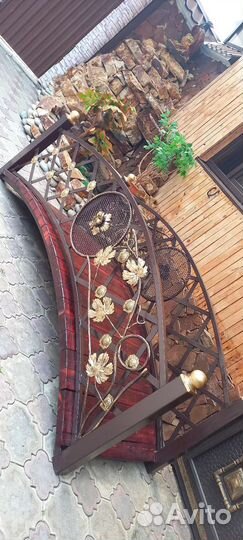 Мост и цветы