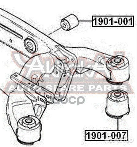 Сайлентблок задней балки BMW X5 I (E53) (1999-2