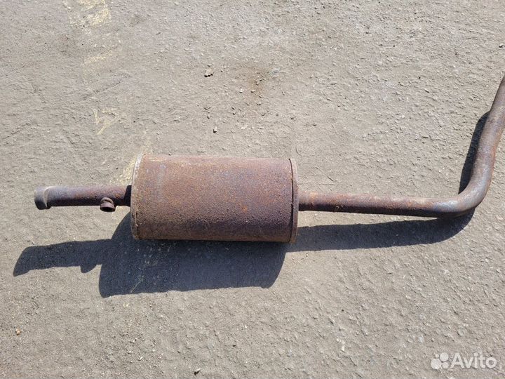 Глушитель на Mitsubishi Colt