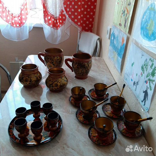 Хохломской сервиз