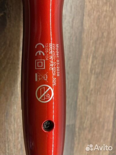 Плойка Dewal Titanium Red